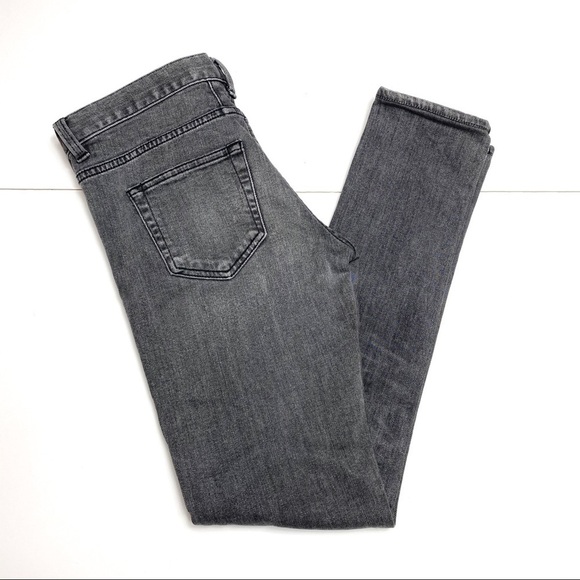 Saint Laurent D01 SK LW Skinny Jeans Washed Gray - Picture 9 of 10